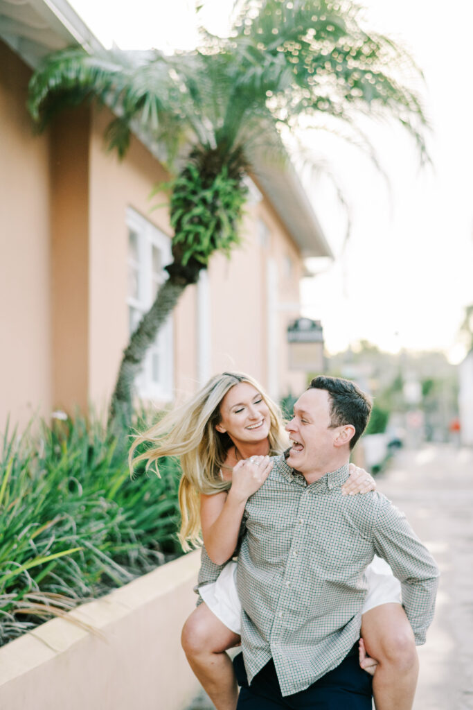 Trendy Engagement Photos In St Augustine Florida